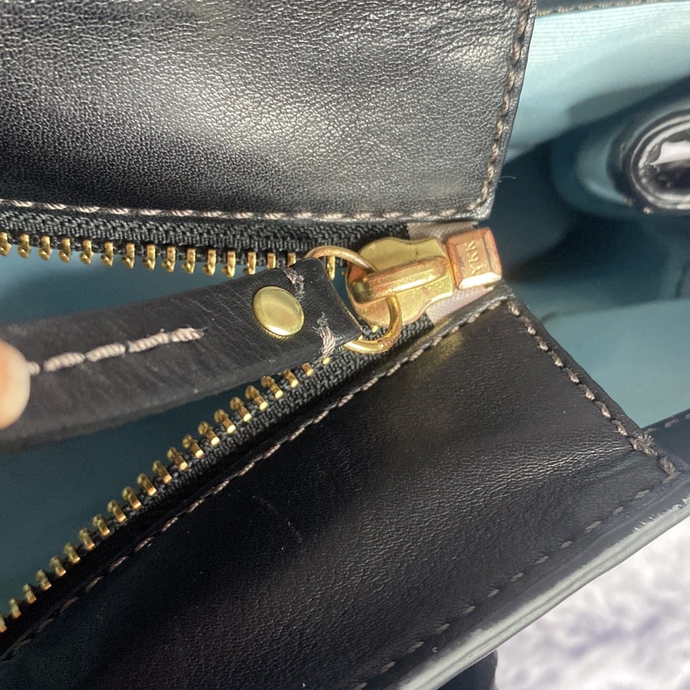 COACH GENUINE LEATHER MADELINE BAG with BAG SCARF - Picture 14 of 16